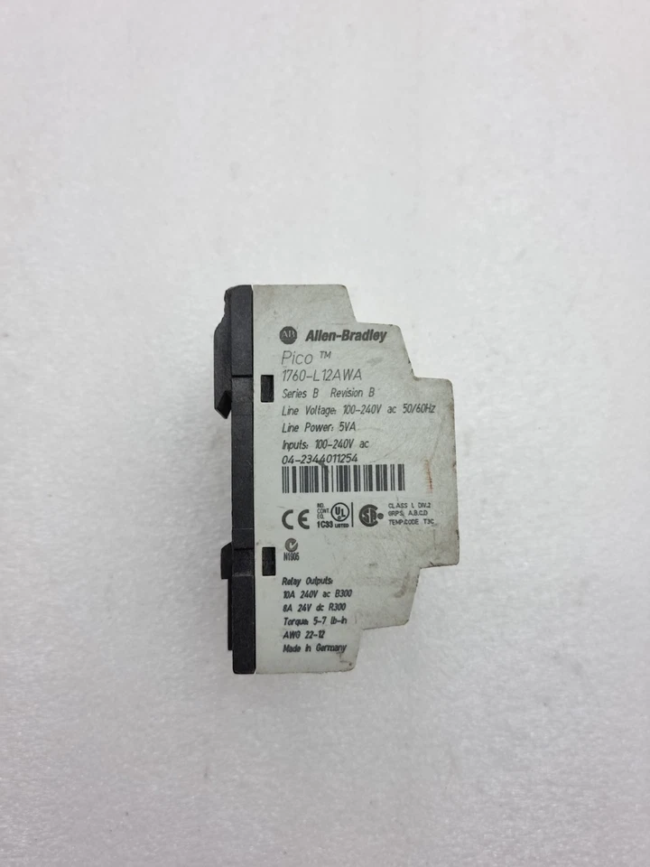 Allen Bradley 1760-L12AWA Pico Programmable Controller Ser B Rev B 100-240Vac